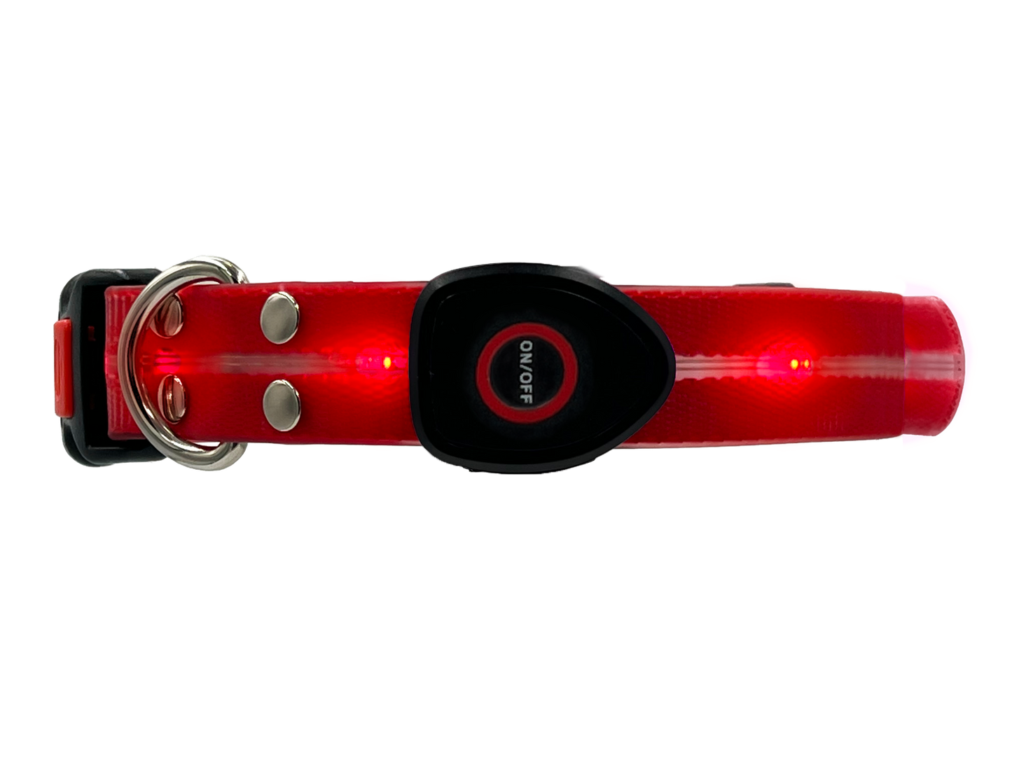 Collare Led per Cani - Rosso