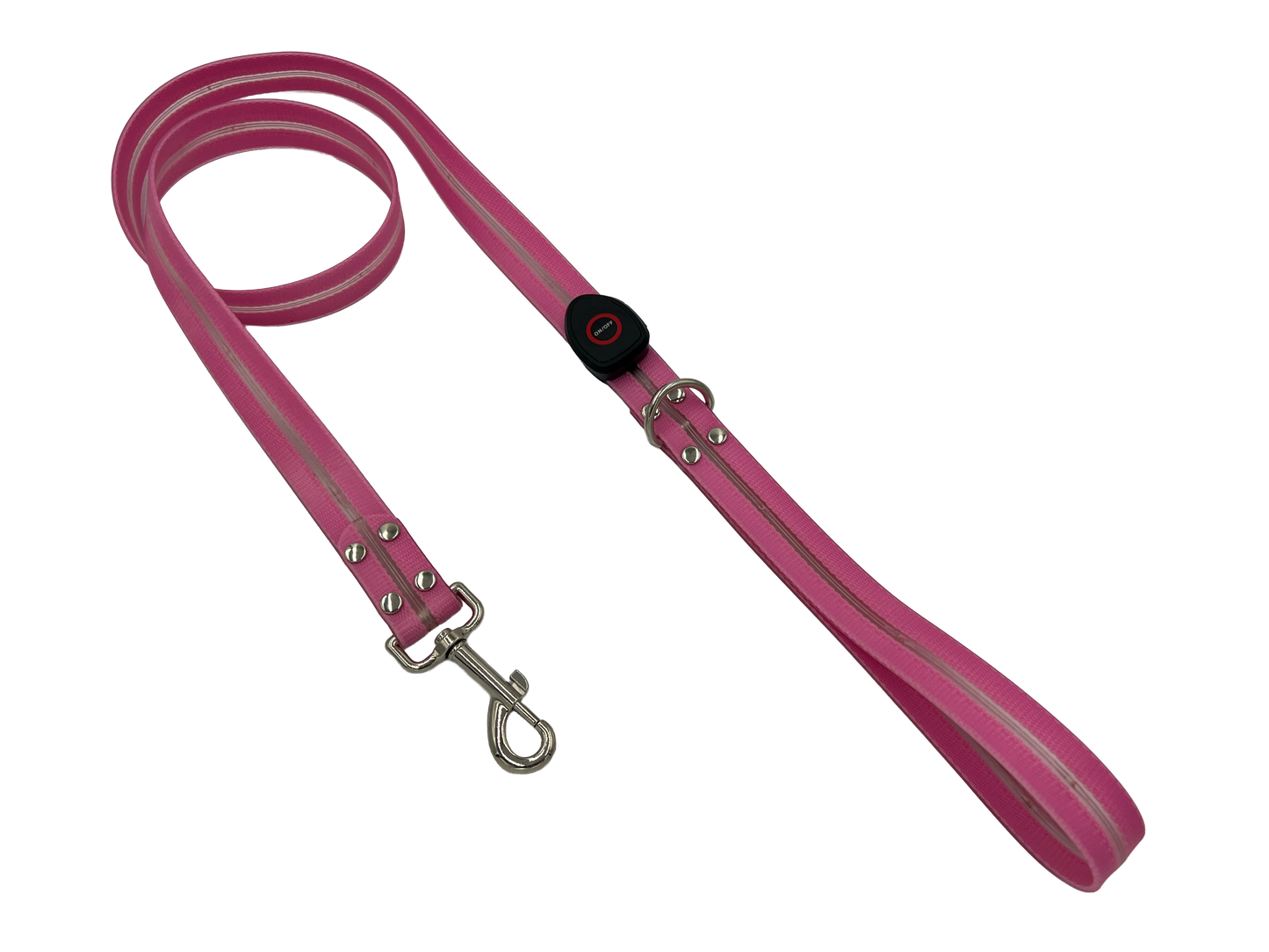 Guinzaglio Led per Cani - Rosa